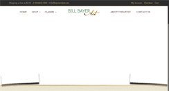 Desktop Screenshot of billbayerart.com